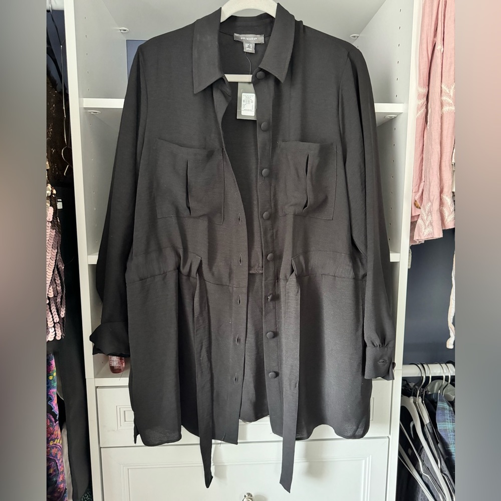 Black shacket